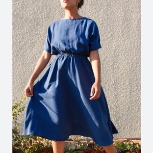 Curator SF Etta Dress Blue XL